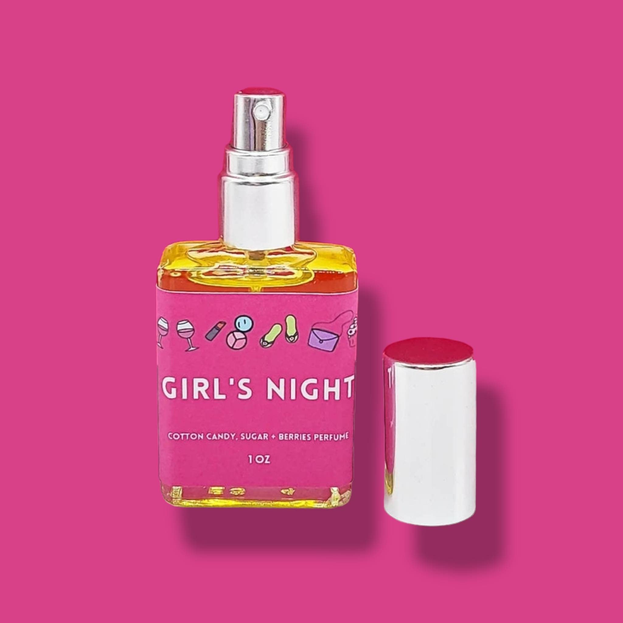 Girl's Night Perfume: Pink Sugar & Berries Scent (15ml)