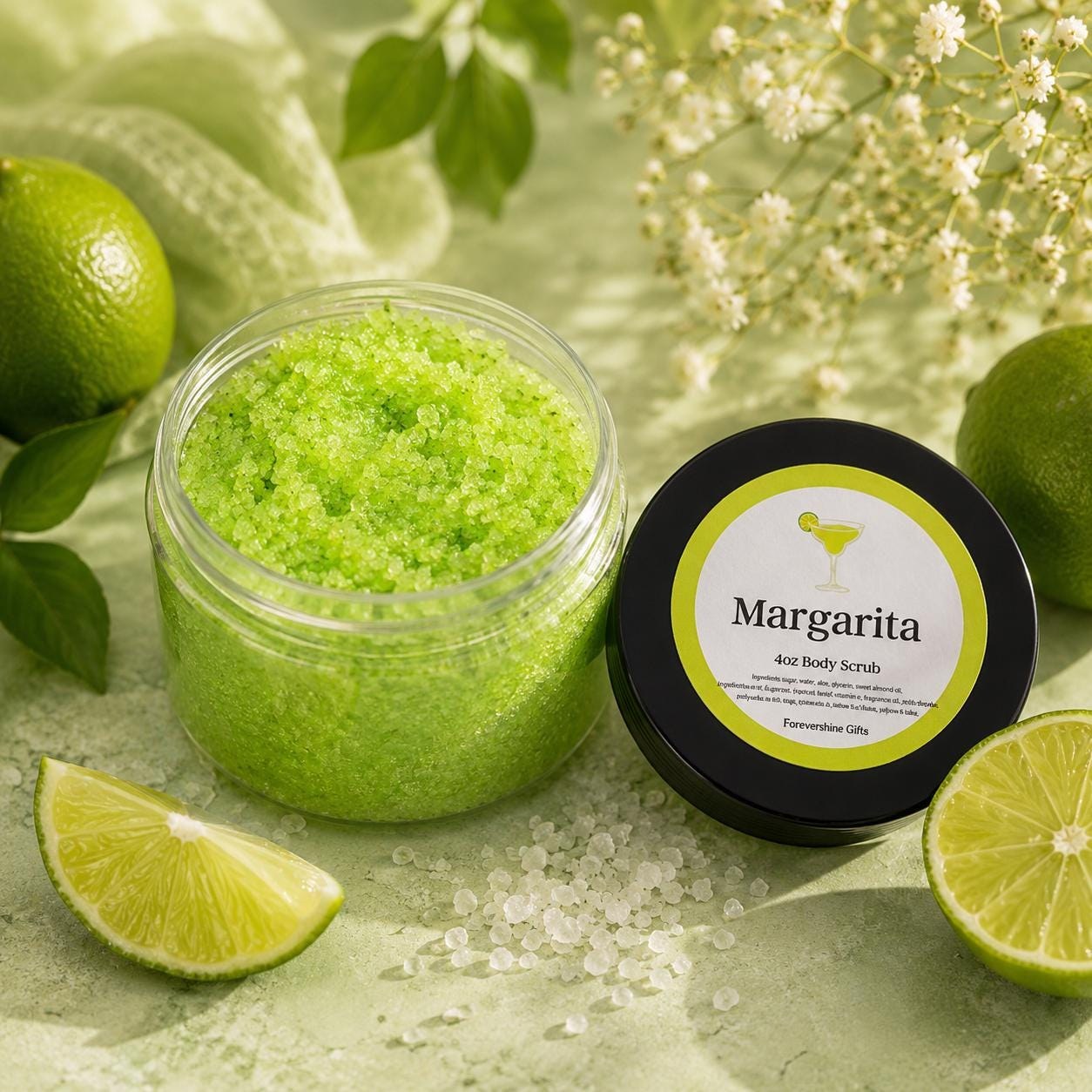 Margarita Sugar Body Scrub - Lime Scented (4oz)