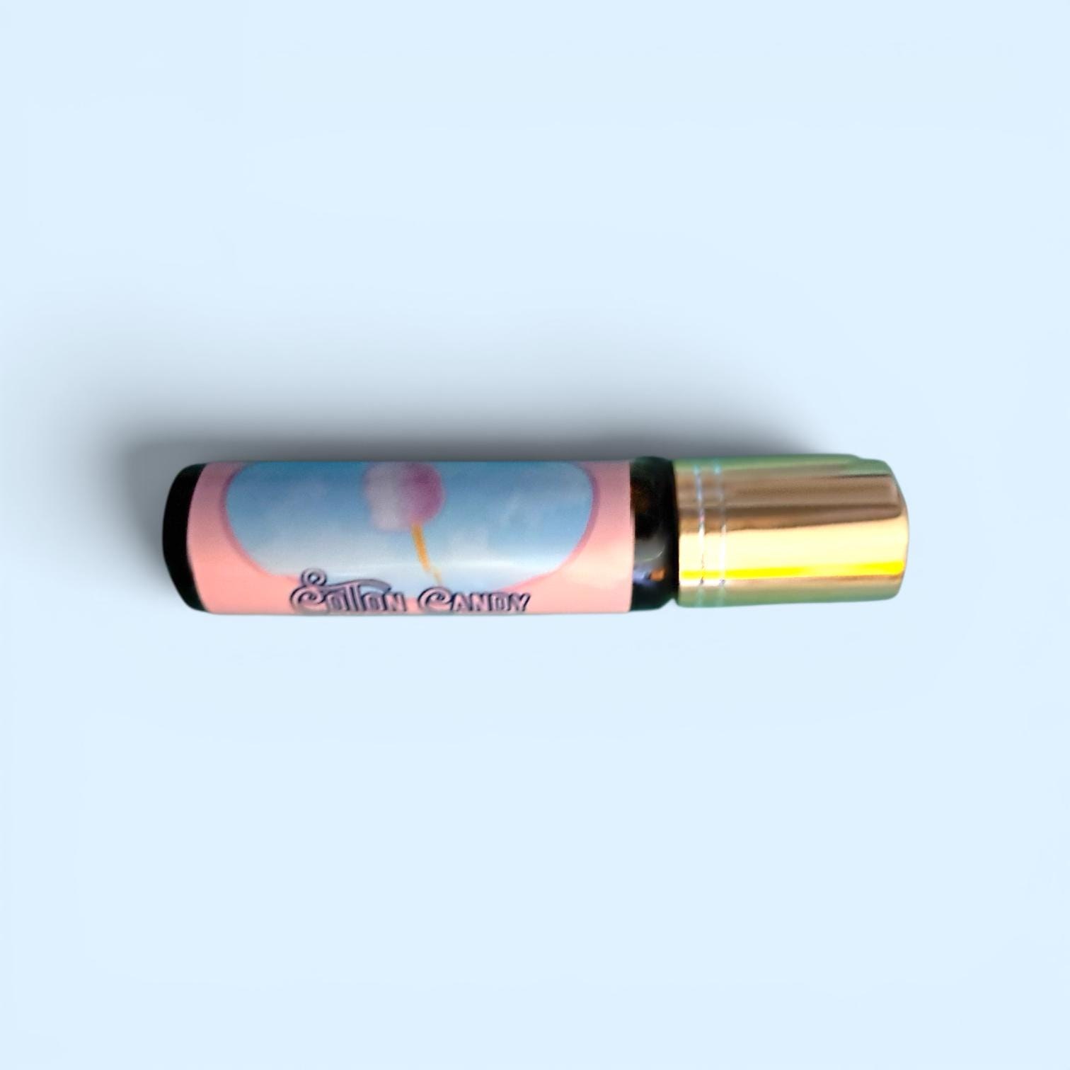 Cotton Candy Scented Roller Ball Perfume, Coconut Oil Perfume, Candy Perfume