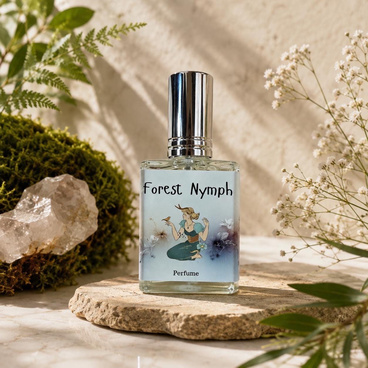Woodland Nymph Perfume  - Berry Woods Scented Perfume - Clean Perfume - Nature Scented - Fantasy Perfume