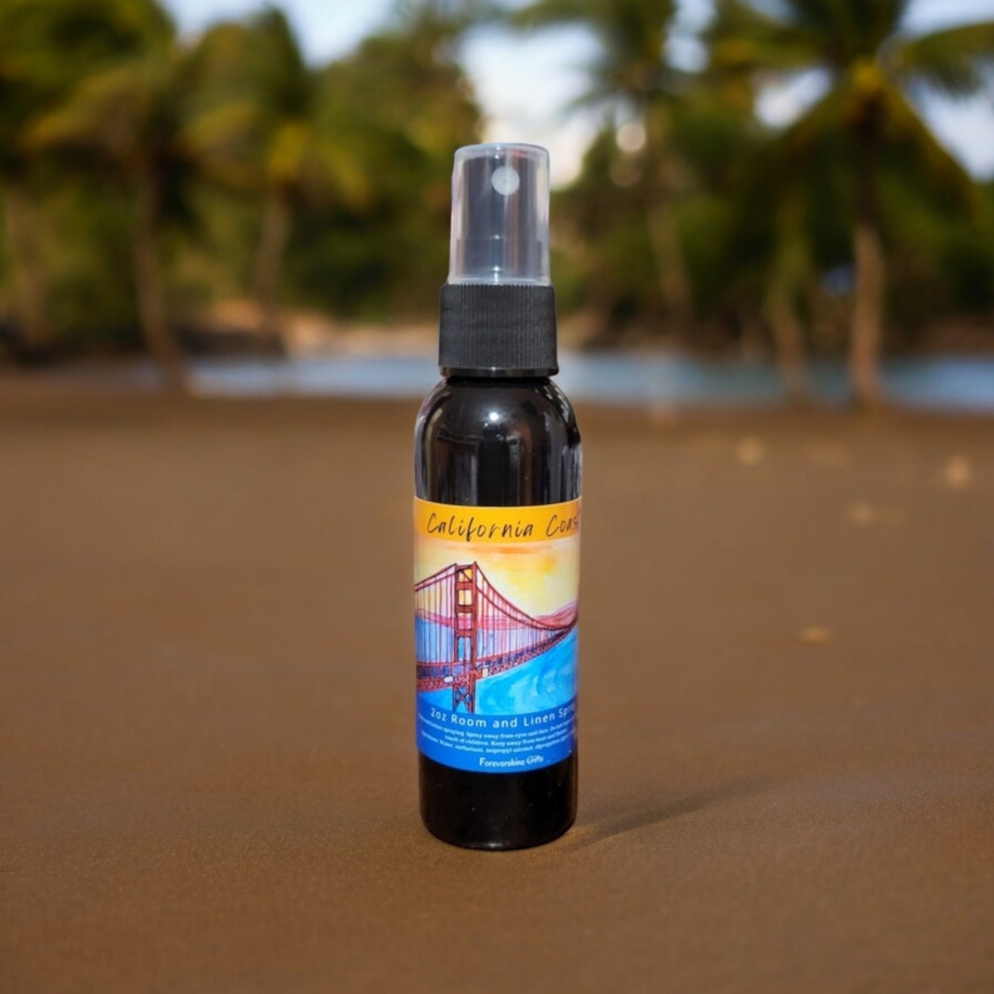 California Coast Room Spray: Tropical Linen Scent (2oz)