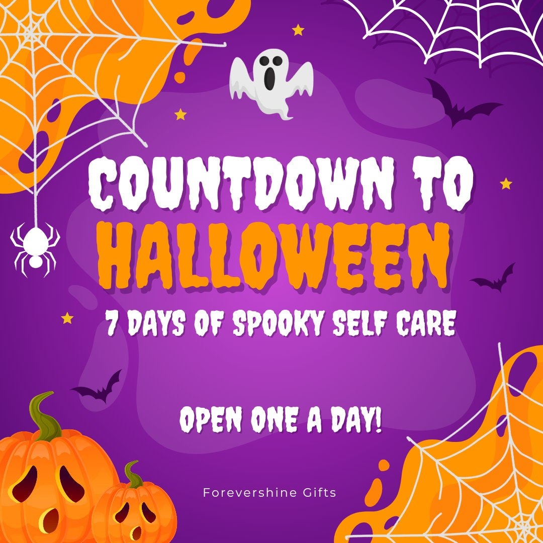 Halloween Advent Box - Halloween Self Care Countdown