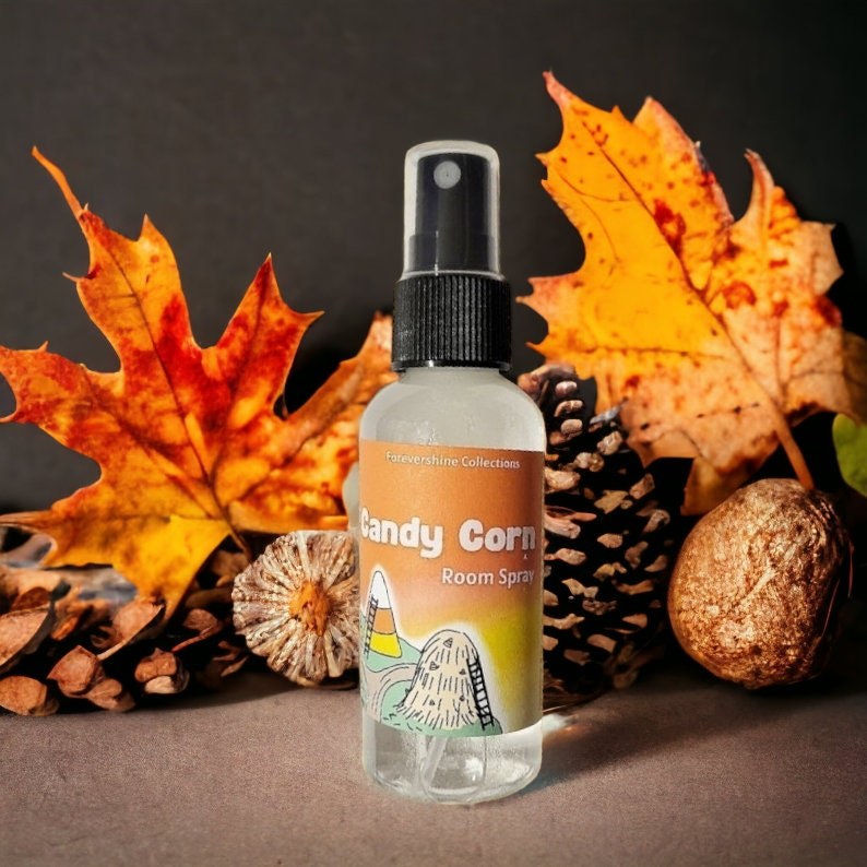 Candy Corn Scented Room Spray - Fall Halloween Scents (2oz)