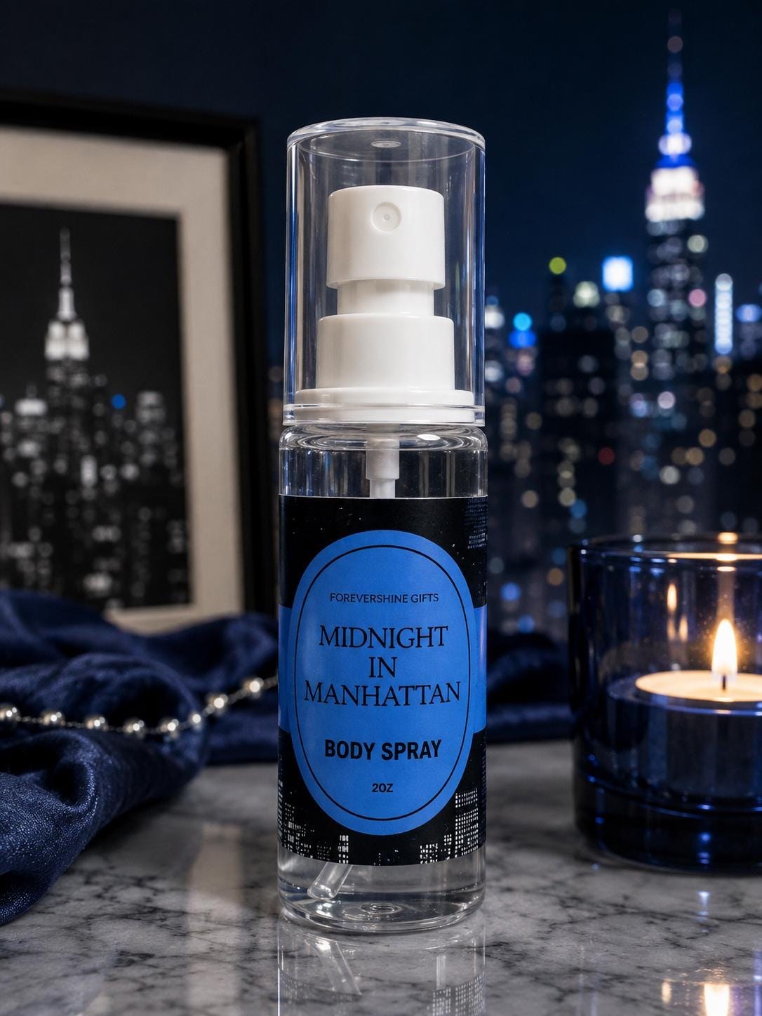 Midnight in Manghatten Body Spray – 2 oz Body Mist