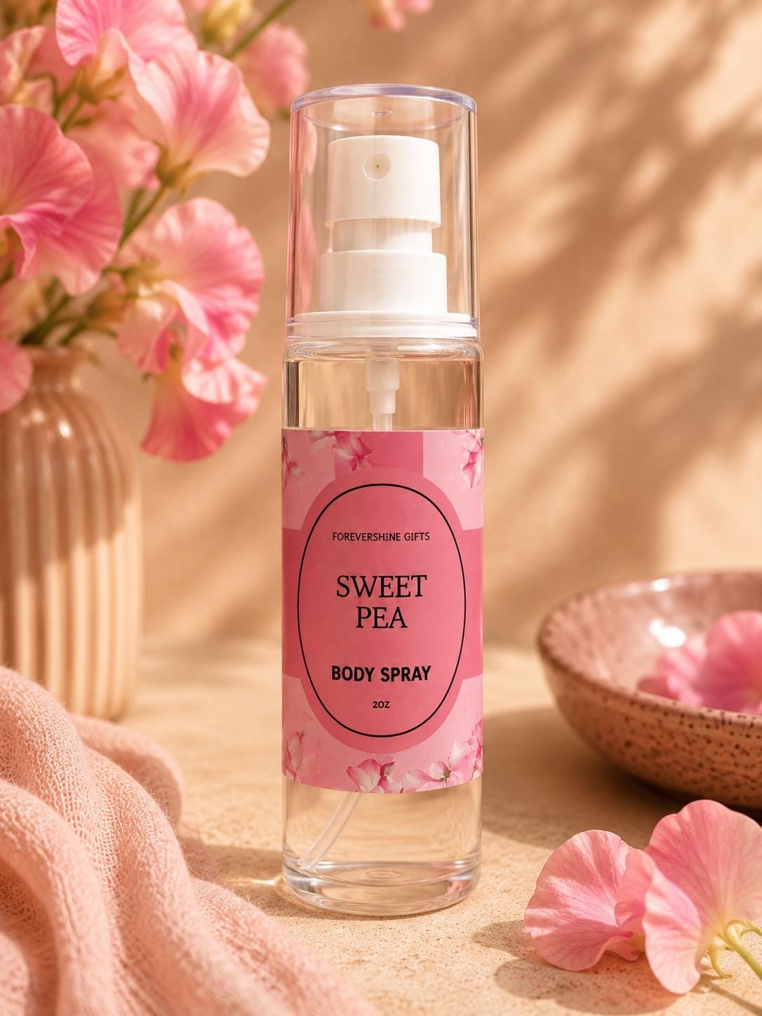 Sweet Pea Body Spray – 2 oz Body Mist