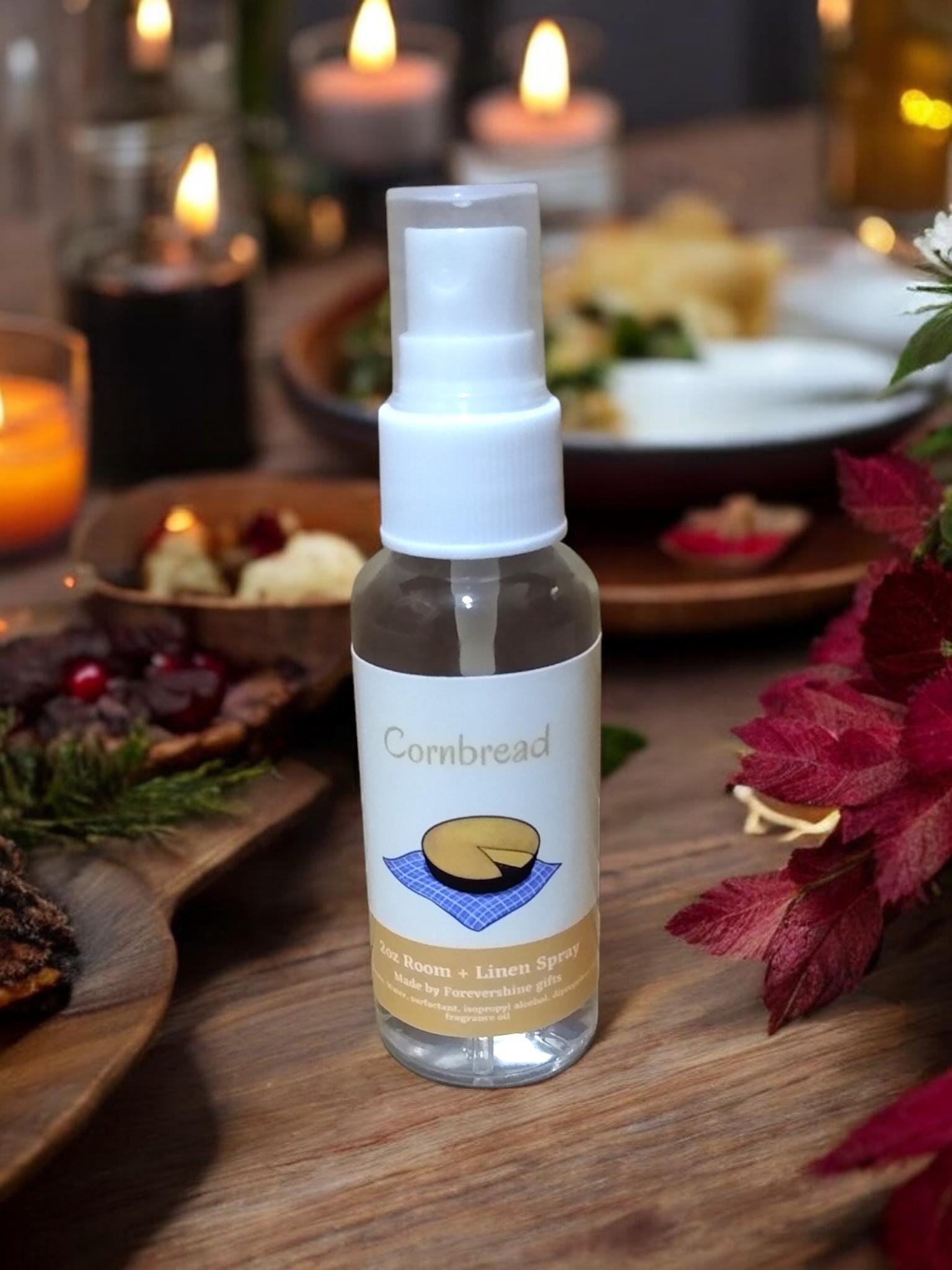 Cornbread Scented Room Spray - Buttery Home Fragrance (2oz)