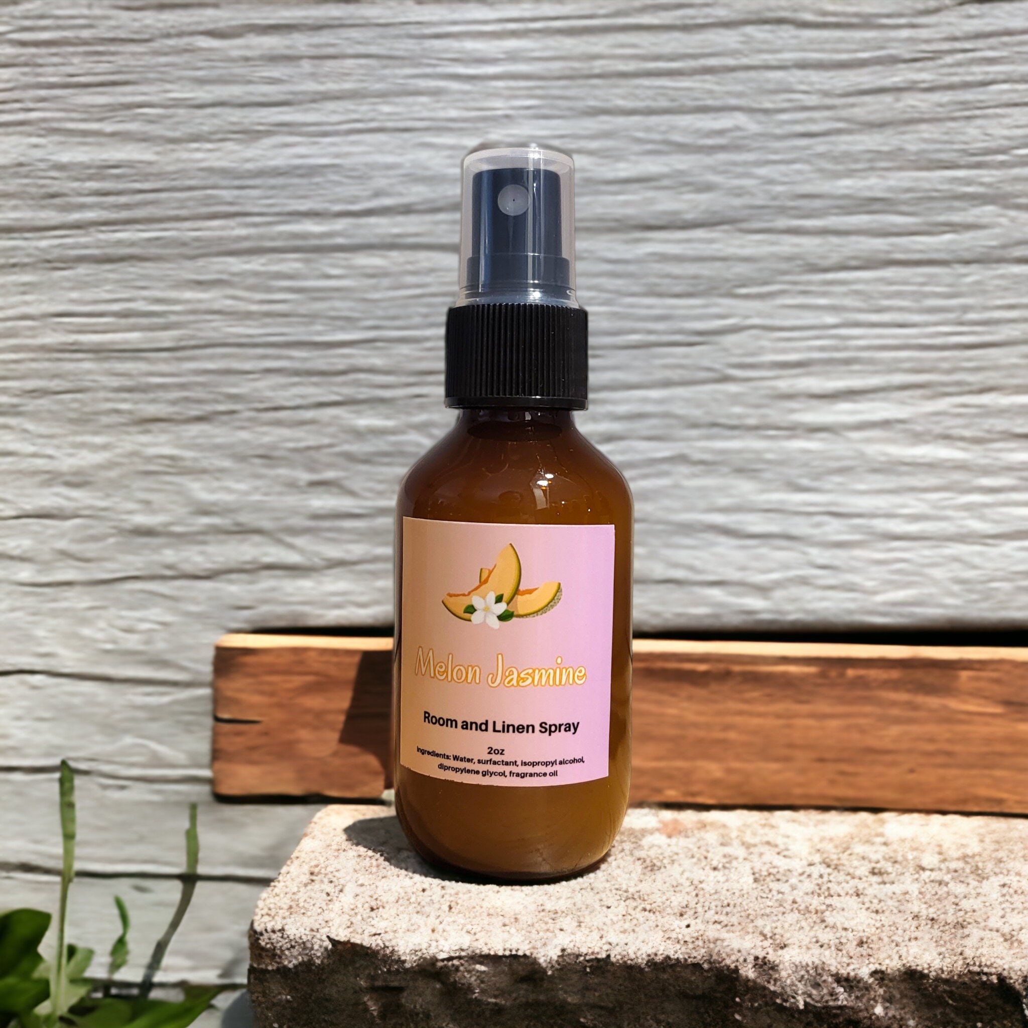 Melon Jasmine Room Spray: Cantaloupe, Honeydew, and Cucumber - 2oz