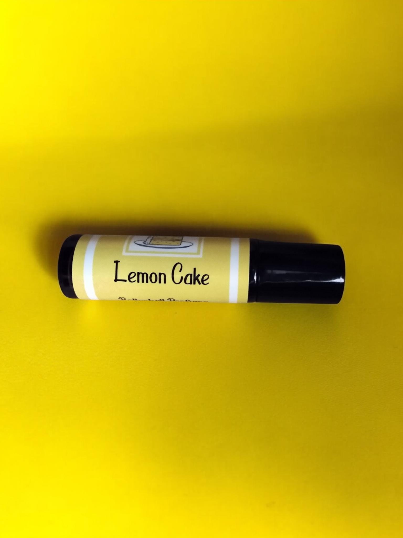 Lemon Cake Perfume: Coconut Oil Roll On - Sweet Scent