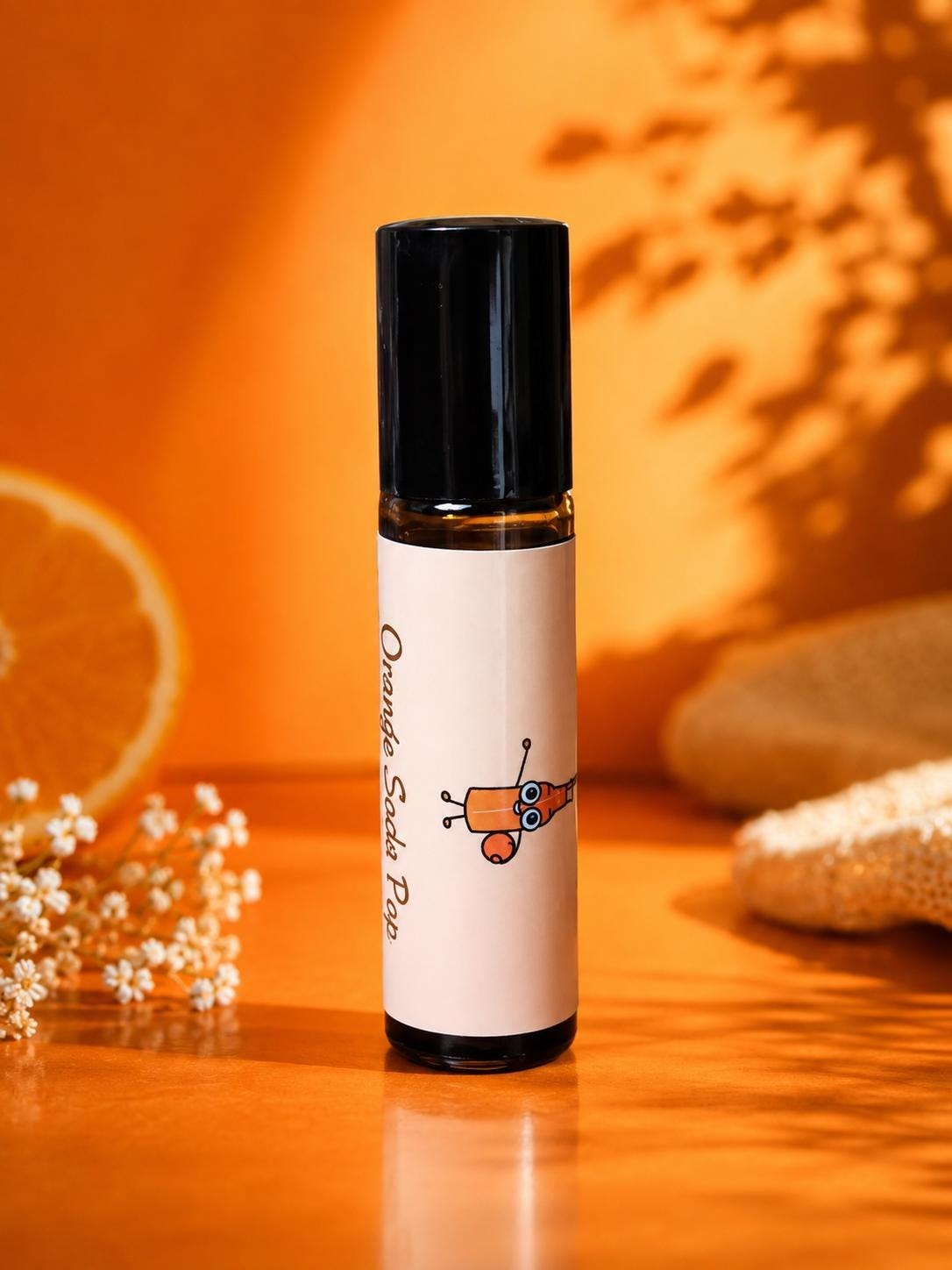 Orange Soda Pop Perfume: Coconut Oil Roller Ball
