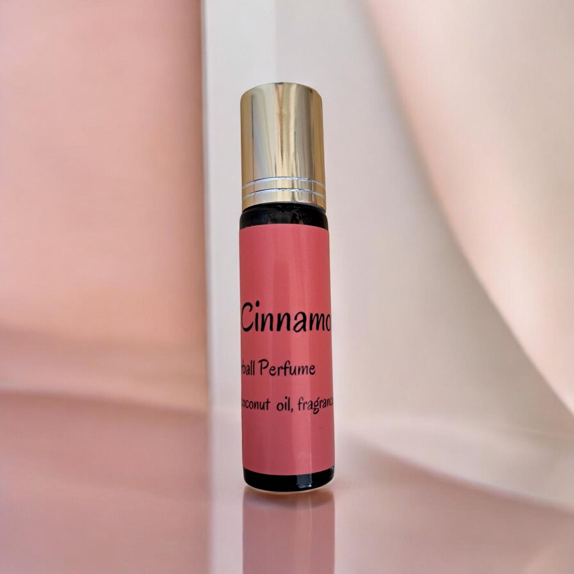 Apple Cinnamon Scented Roller Ball Perfume, Coconut Oil Perfume, Apple Perfume