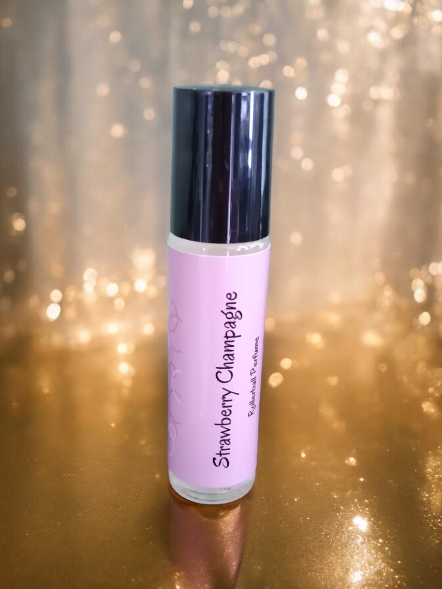 Strawberry Champagne Roll On Perfume - Roller Ball Perfume - Strawberry Perfume - Strawberry Scented - Travel Perfume -Champagne Gifts