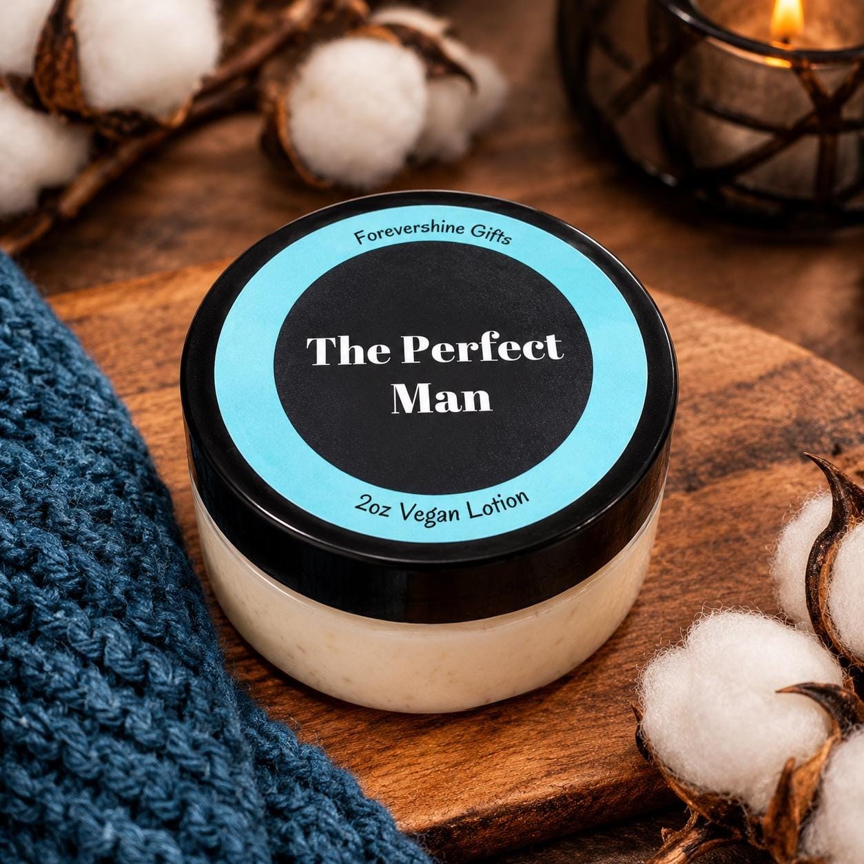 Perfect Man 2oz Vegan Lotion - Mini Lotion - Travel Lotion - Cologne Scented Lotion - Man Lotion - Guy Lotion
