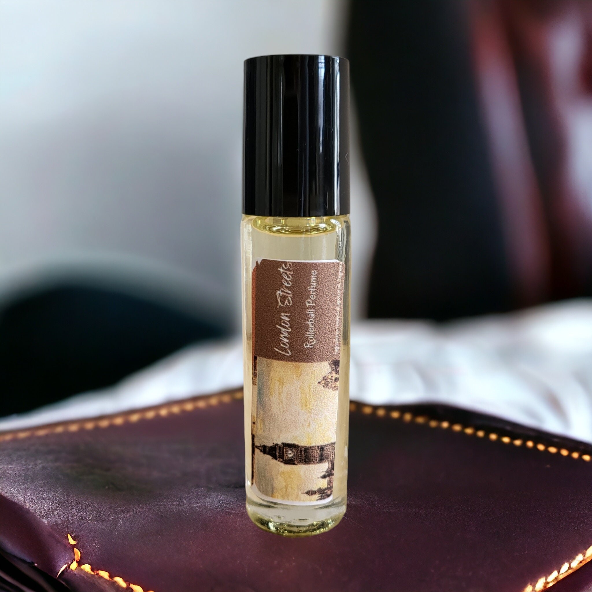 London Streets Roll On Perfume: Leather Tobacco Scent