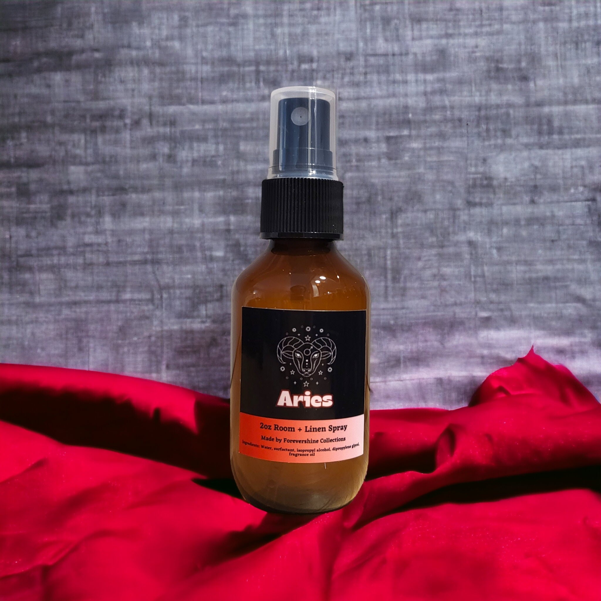 Aries Zodiac Room Spray: Cranberry Citrus Spice (2oz)