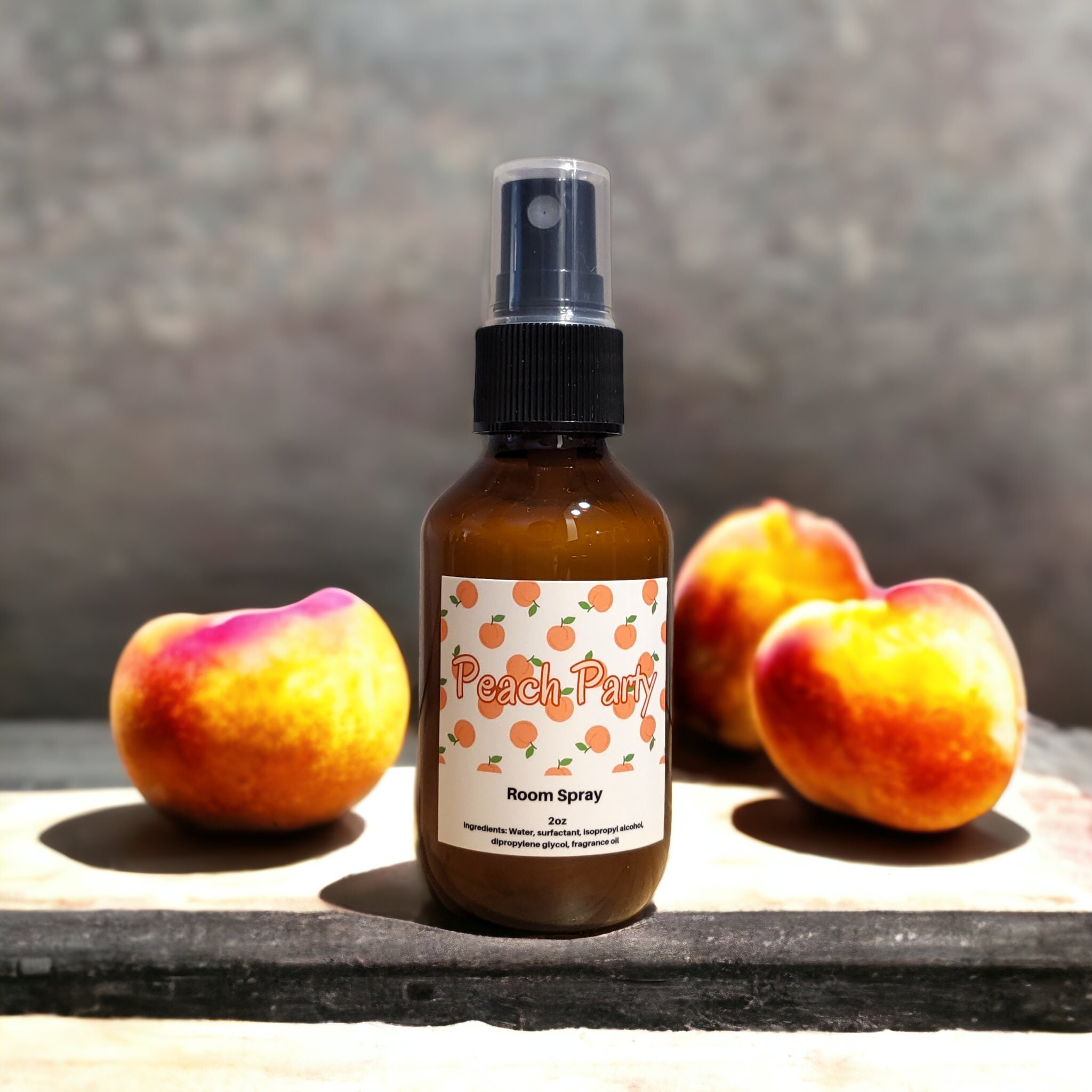Peach Party Room Spray: Fruity Air Freshener (2oz)
