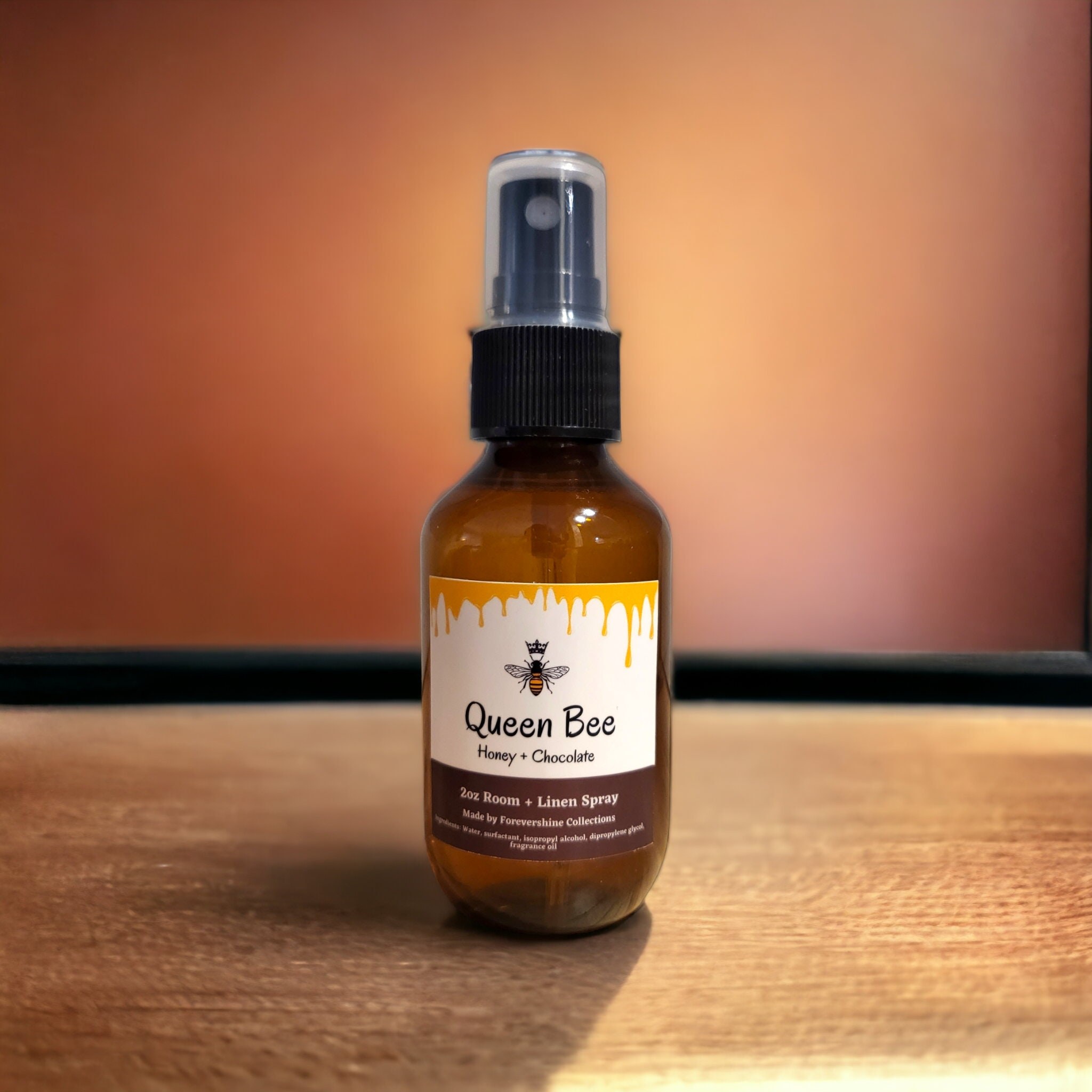 Chocolate Honey Room Spray - Queen Bee - Sweet Air Freshener (2oz)
