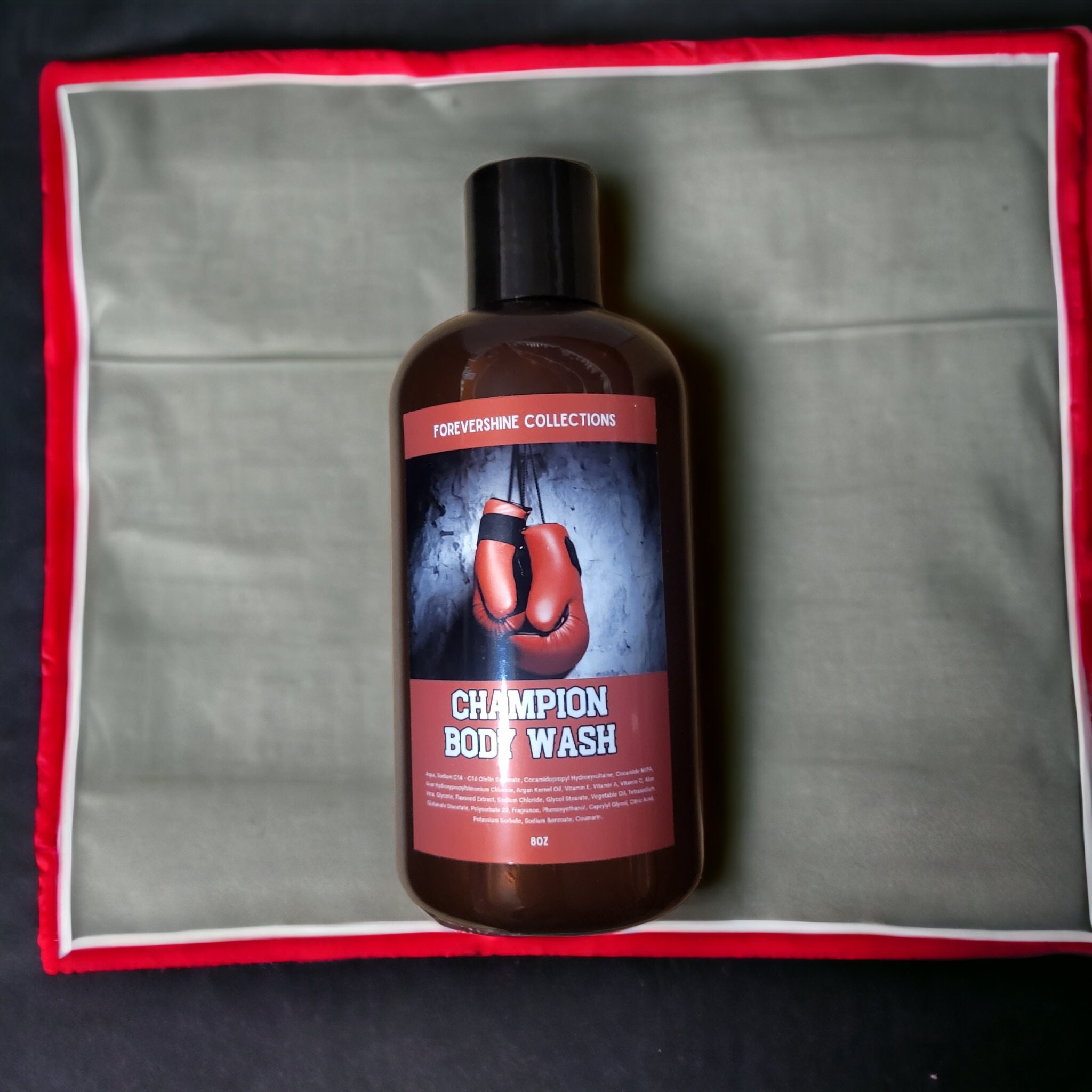 Champion Body Wash - Boxing Lover Gift - Men's Self Care - Men's Body Wash - Shower Gel for Him