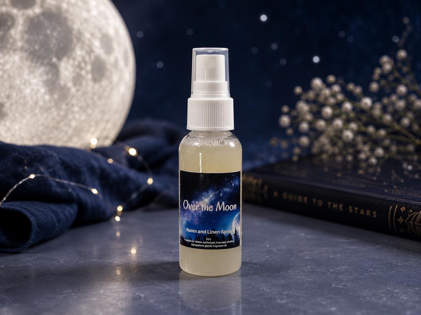 Over the Moon Room Spray: Fruit & Floral Scent - 2oz