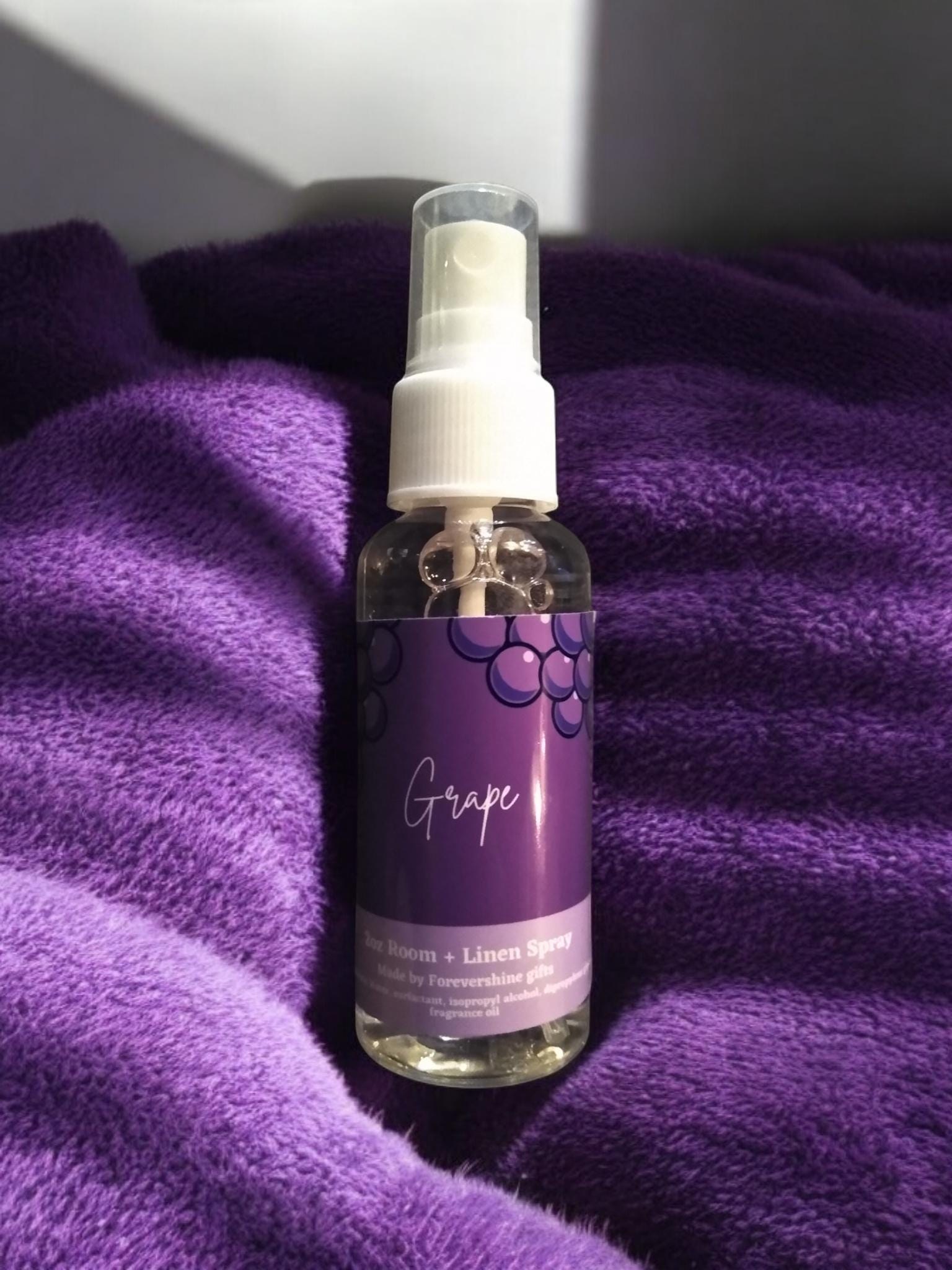 Grape Scented Room Spray - 2oz Air Freshener