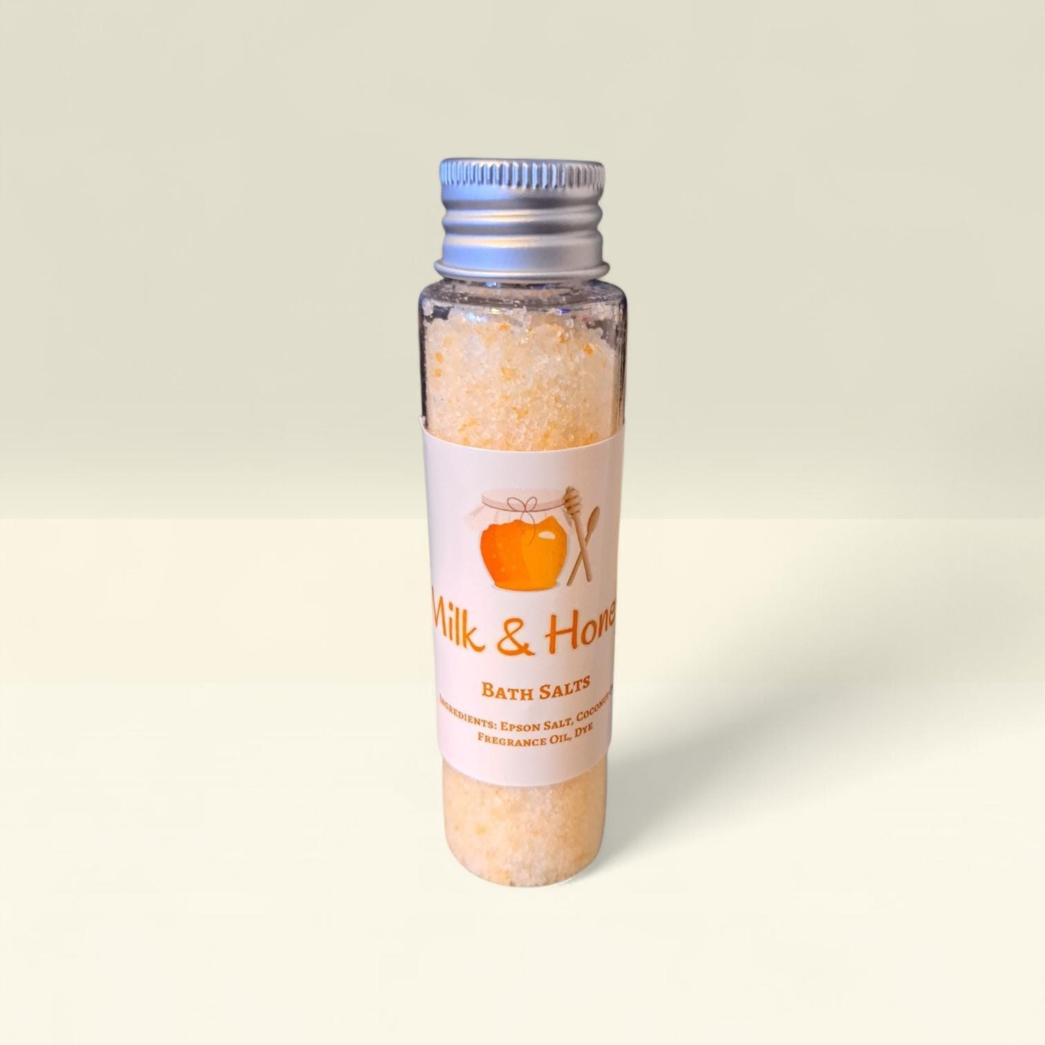 Milk and Honey Bath Salts: One Time Use