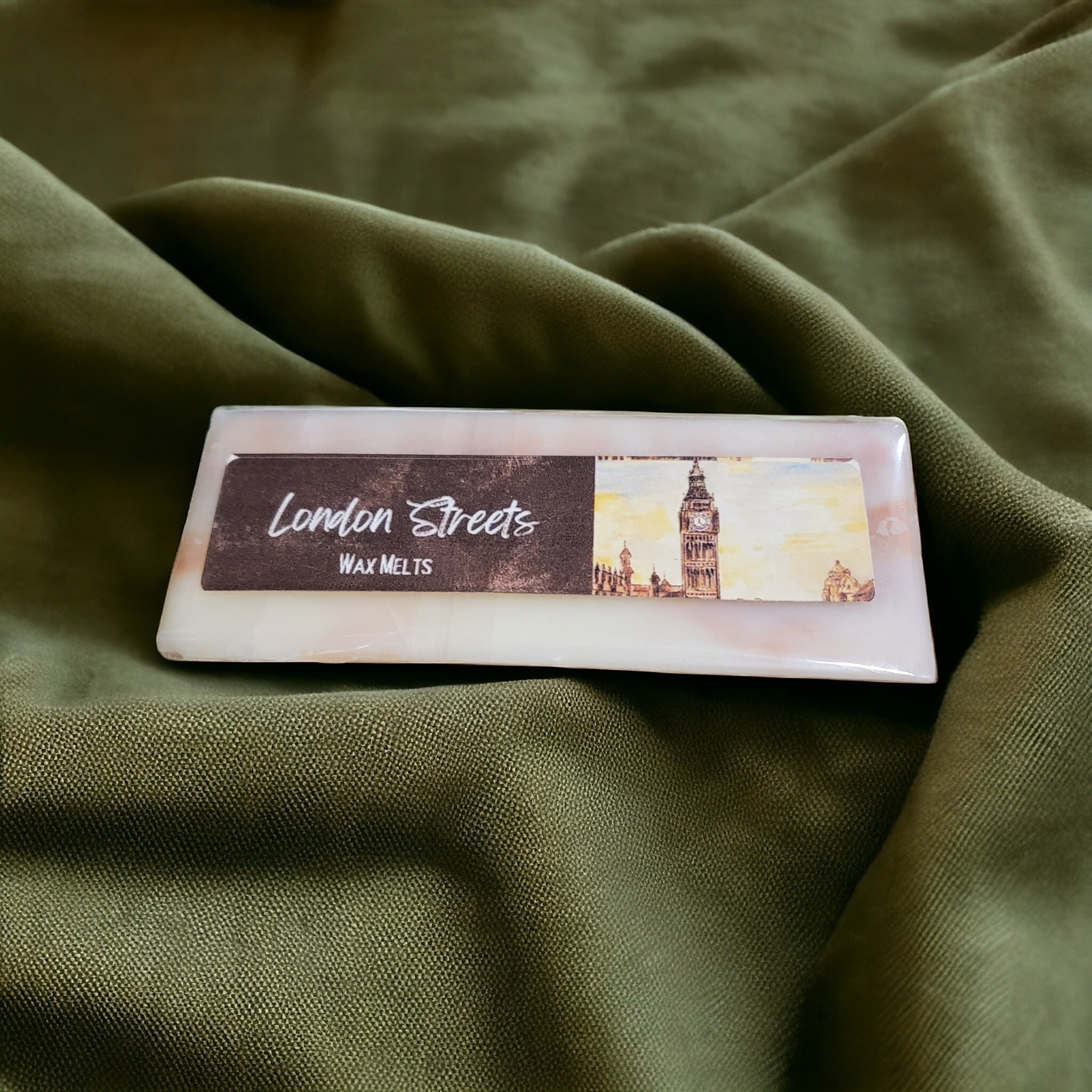 London Streets Wax Melts: Leather & Tobacco Scent