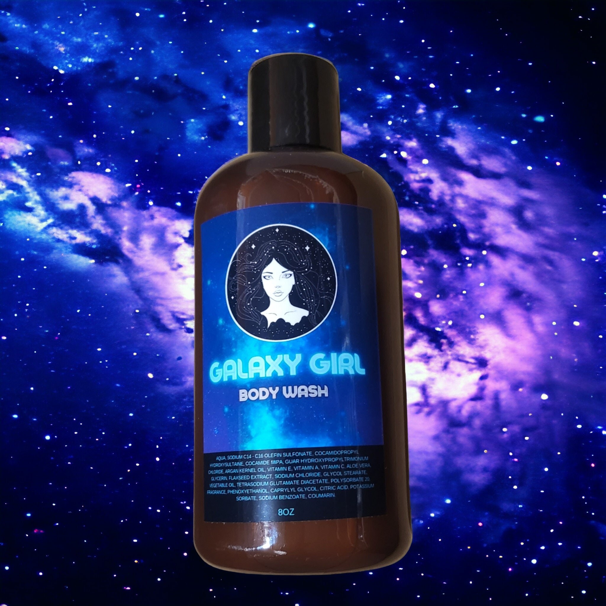 Galaxy Girl Body Wash: Floral Citrus Vanilla Scent