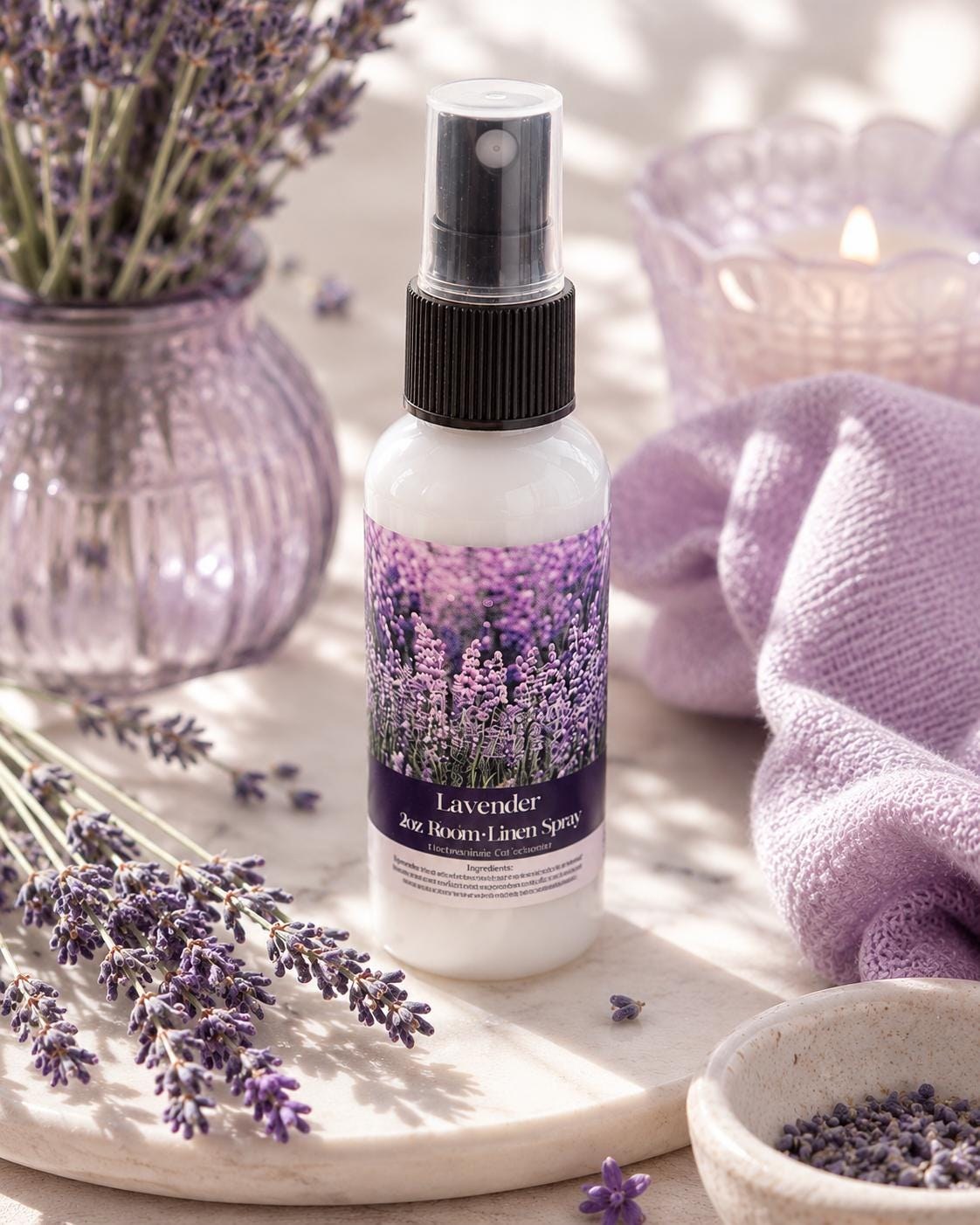 Lavender Scented Room Spray - Lavender Gifts - Floral Room Sprays