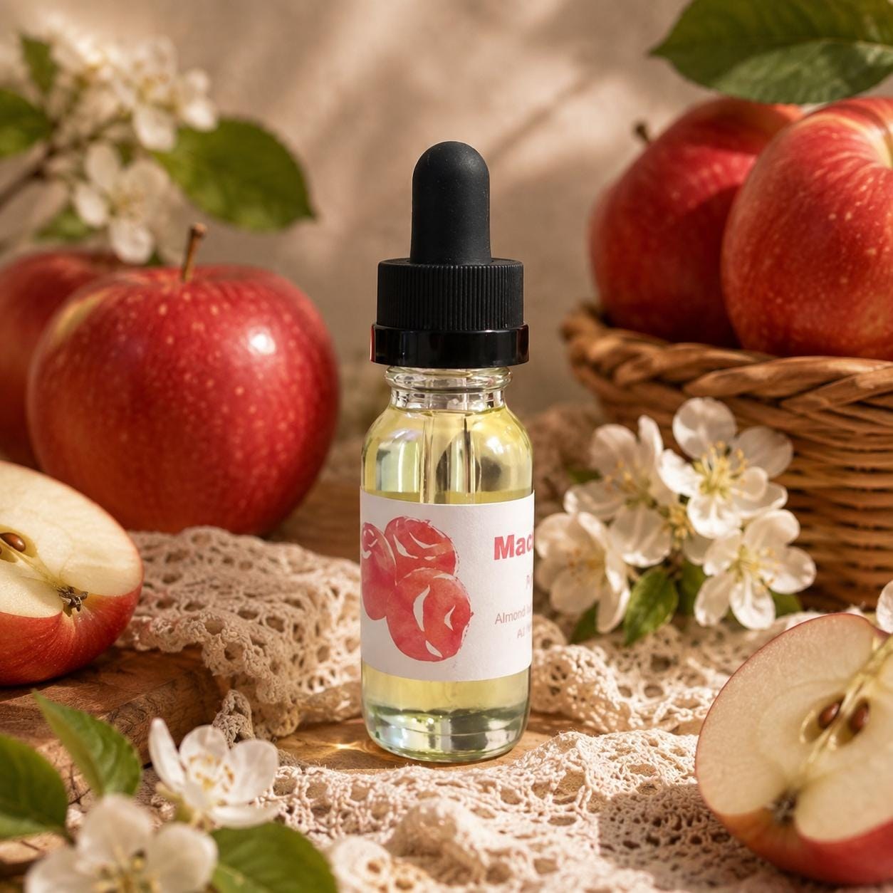 Macintosh Apple Body Oil: Fruity Fall Scent