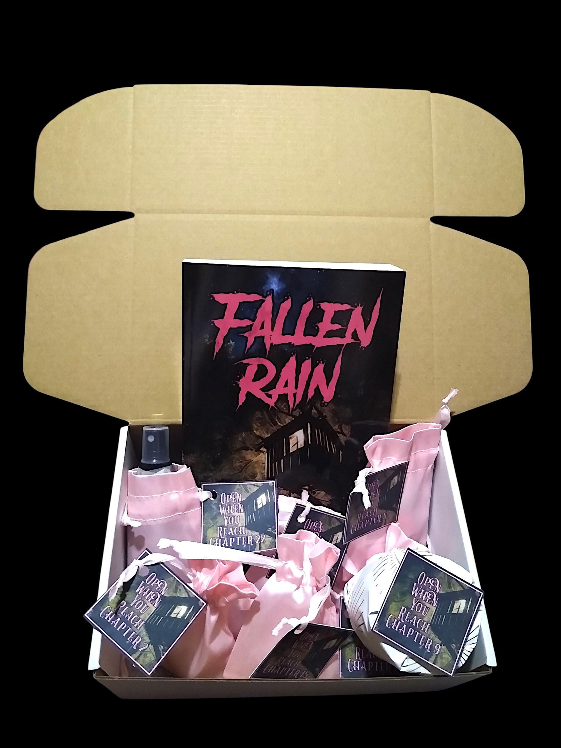 Open When Book Experience: Fallen Rain Mystery YA Novel with Gifts