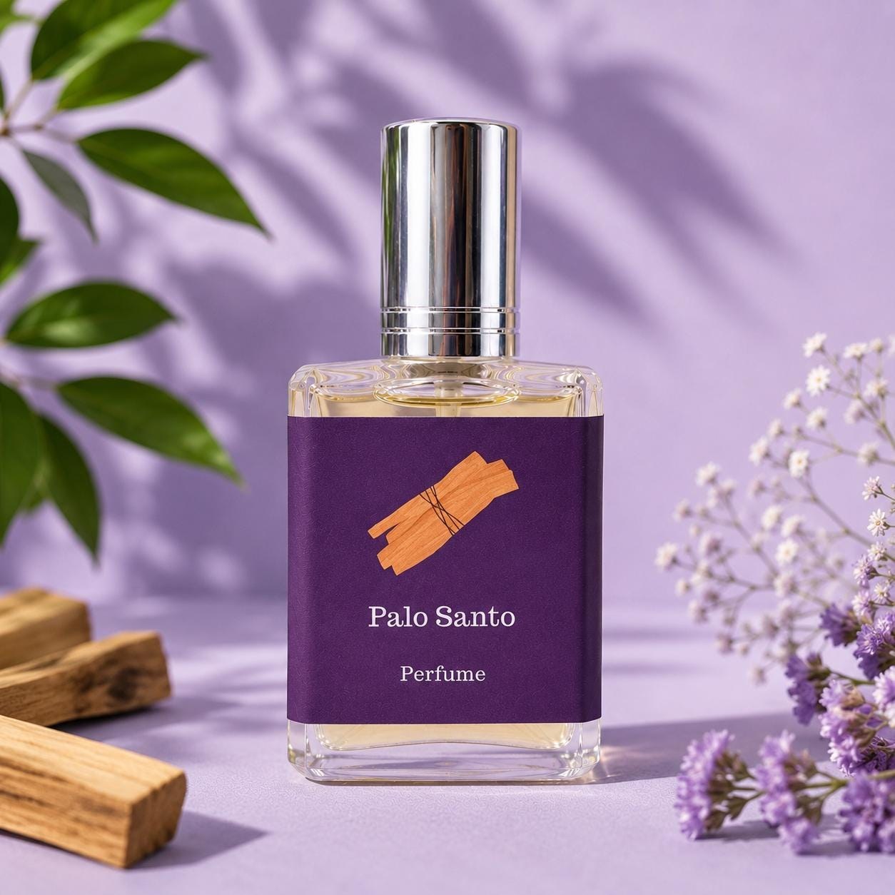 Palo Santo Scented Perfume - Woodsy Fragrance (15ml)