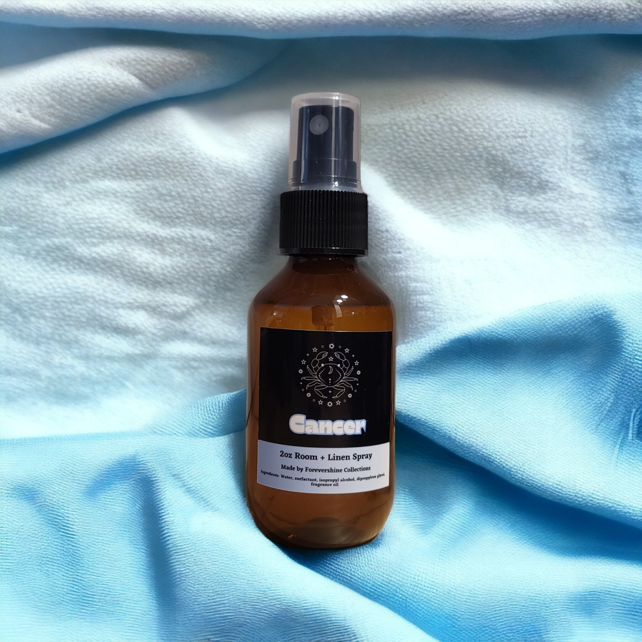 Cancer Zodiac Room Spray: Coconut Milk, Bergamot, Honey (2oz)