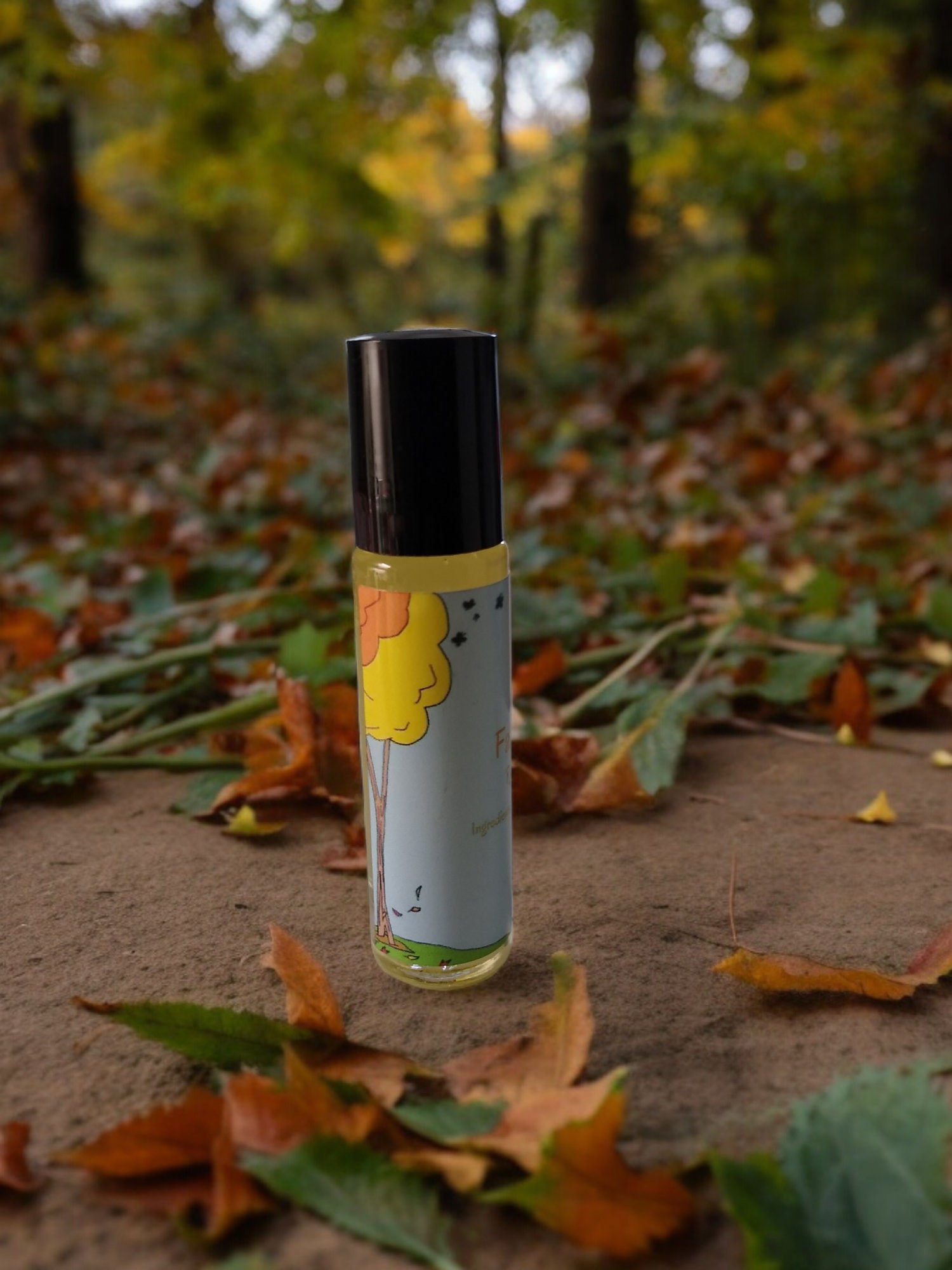 Falling Leaves Roll On Perfume: Autumn Scented Travel Perfume