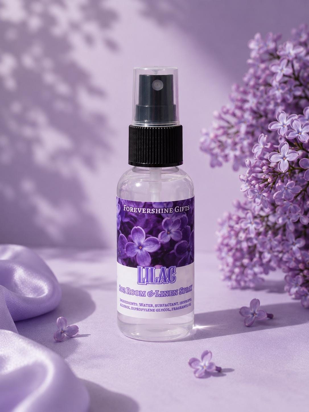 Lilac Room Spray: Floral Air and Linen Freshener - 2oz
