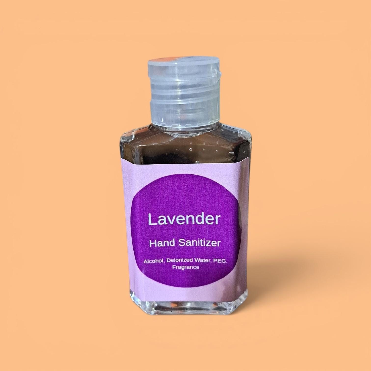 Lavender Hand Sanitizer - Lavender Scented - Lavender Gifts, handmade by Forevershine Gifts