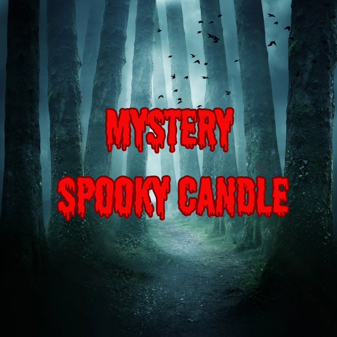 Mystery Spooky Candle: 4oz Horror Gift Box