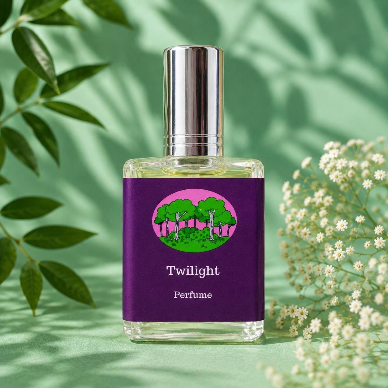 Twilight Perfume: Patchouli, White Musk & Amber Scent (15ml)