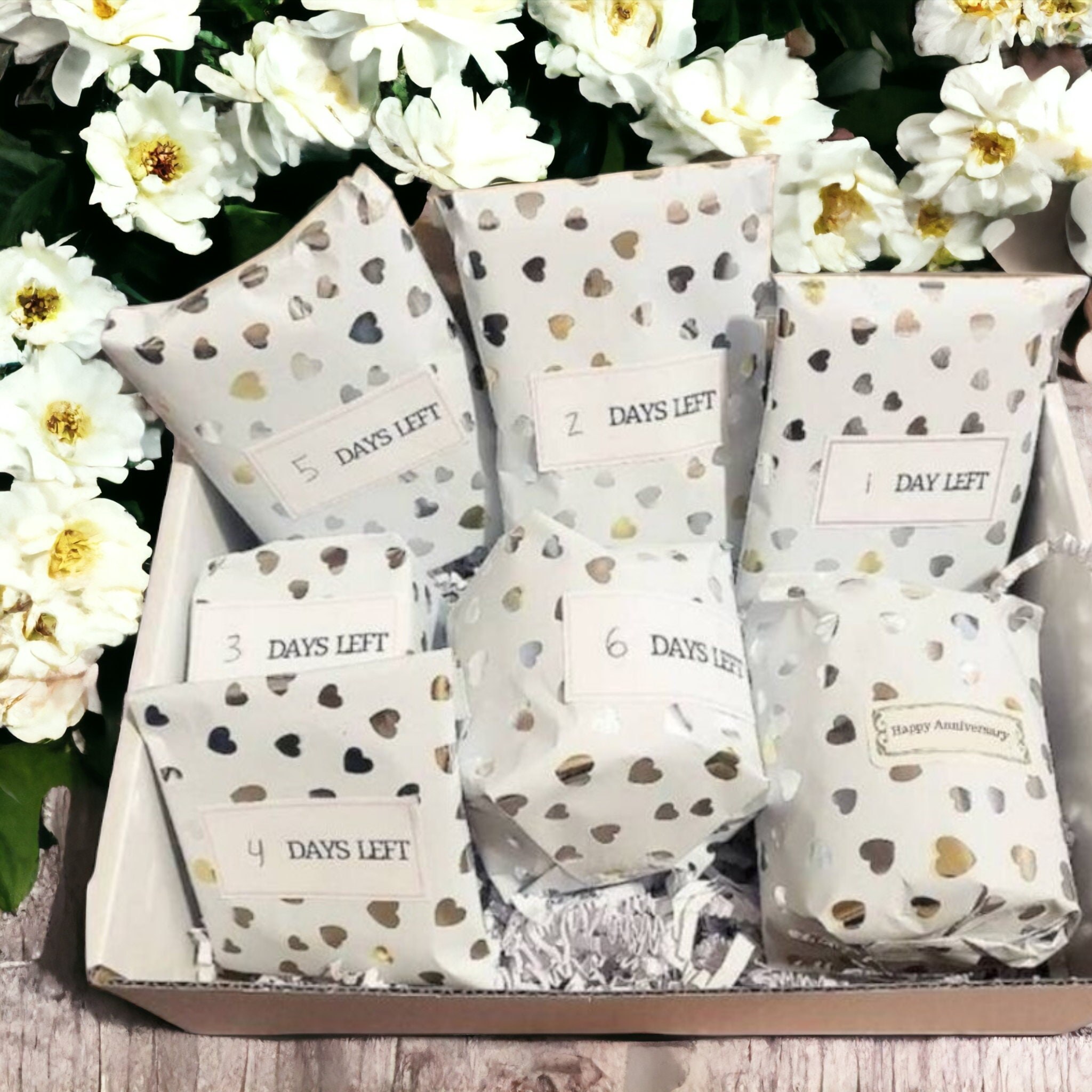 Anniversary Countdown Box: Self Care Gift Set for Her