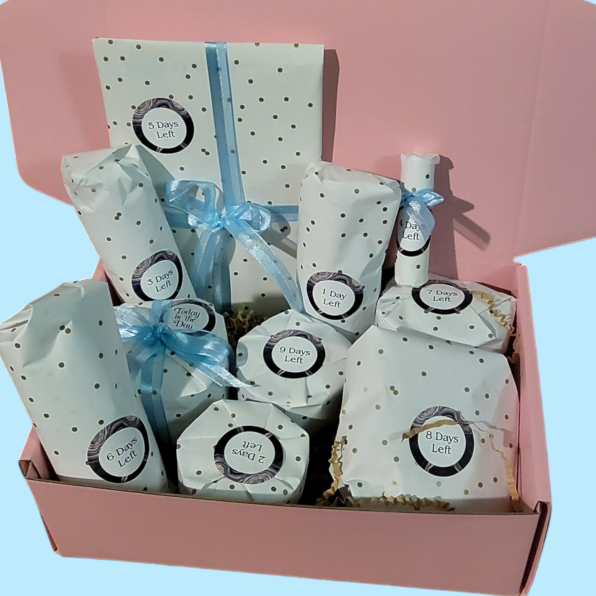 Mom-to-Be Gift Box: Countdown to Due Date, Self-Care Treats